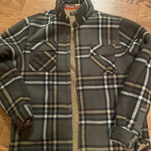 Realtree Plaid Jacket - Brown and Black